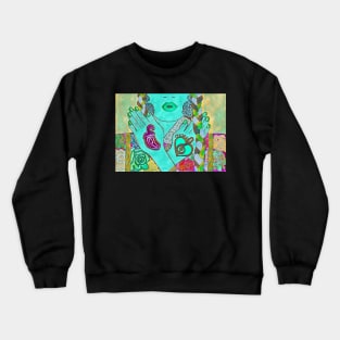 Mexican neon model no. 2 Crewneck Sweatshirt